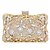 cheap Clutches &amp; Evening Bags-Women&#039;s Crystals / Hollow-out Rhinestones / Alloy Evening Bag Rhinestone Crystal Evening Bags Black / Red / Silver