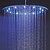 זול ברזים למקלחת-ברז למקלחת הגדר - מקלחת גשם עכשווי כרום / מוברש מותקן על הקיר שסתום קרמי Bath Shower Mixer Taps / Brass