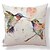 cheap Throw Pillows &amp; Covers-6 pcs Textile Cotton / Linen Pillow case, Art Deco Animal Printing Square Shaped European Style