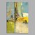 Χαμηλού Κόστους Πίνακες αφηρημένης τέχνης-Hang-ζωγραφισμένα ελαιογραφία Ζωγραφισμένα στο χέρι - Αφηρημένο Μοντέρνα Χωρίς Εσωτερικό Πλαίσιο