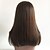 cheap Human Hair Lace Front Wigs-Virgin Human Hair Lace Front Wig Bob With Bangs Kardashian Brazilian Hair Straight Brown Wig 130% Density with Baby Hair For Women&#039;s Short Long Medium Length Human Hair Lace Wig Aili Young Hair