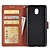 cheap Samsung Cases-Case For Samsung Galaxy A3(2017) / A5(2017) / A7(2017) Wallet / Card Holder / with Stand Full Body Cases Solid Colored Hard PU Leather