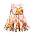 billiga Klänningar-Girls&#039; Sleeveless Print 3D Printed Graphic Dresses Active Basic Knee-length Cotton Polyester Dress Summer Toddler Daily Going out Regular Fit Backless Print