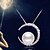 cheap Necklaces-Women&#039;s Pendant Necklace Moon Crescent Moon Ladies Classic Fashion Pearl S925 Sterling Silver Silver 45 cm Necklace Jewelry For Daily