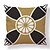 cheap Throw Pillows &amp; Covers-6 pcs Textile Cotton / Linen Pillow case, Geometric Art Deco Printing Square Shaped Modern
