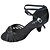 זול נעליים לטיניות-בגדי ריקוד נשים נעליים לטיניות סטן סנדלים עקב קובני מותאם אישית נעלי ריקוד בז&#039; / אדום / שקד / בבית