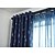 cheap Curtains Drapes-Custom Made Blackout Blackout Curtains Drapes Custom Size Lake Blue / Kids Room