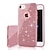 cheap iPhone Cases-Case For Apple iPhone X / iPhone 8 Plus / iPhone 8 Glitter Shine Back Cover Glitter Shine Soft Silica Gel