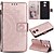 cheap Other Phone Case-Case For SonyXperia Z3 / SonyXperia Z5 / Xperia XA2 Wallet / Card Holder / Flip Full Body Cases Flower Hard PU Leather