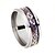cheap Rings-Men Band Ring Engraved White Stainless Steel Metal Alloy Mushroom Magic Classic Basic Vintage 1pc 7 8 9 10 11