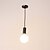 cheap Island Lights-1-Light 5.5 cm Matte Pendant Light Metal Mini Electroplated / Painted Finishes Artistic / Modern 220-240V