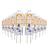 Χαμηλού Κόστους LED Bi-pin Λάμπες-10 τεμ 3 W LED Φώτα με 2 pin 200-300 lm G4 T 12 LED χάντρες SMD 2835 Θερμό Λευκό Ψυχρό Λευκό Φυσικό Λευκό 12 V / CE