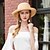 abordables Sombreros de fiesta-Fibra Natural Sombrero Derby De Kentucky / Sombreros con Pajarita 1pc Casual / Ropa Cotidiana Celada