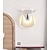 billige Fluktmonterte vegglamper-led vegglamper sconces origami hjort hode dekorativt led hvit messing matt svart aluminium vegglampe for barnerom stue soverom studierom kontor 110-240v