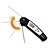 cheap Camp Kitchen-BBQ Thermometer Waterproof Portable Folding Stainless Steel + A Grade ABS 304 stainless steel for Outdoor Hiking Camping White Black Orange