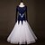 cheap Ballroom Dancewear-Ballroom Dance Dresses Women&#039;s Training Nylon / Organza / Tulle Crystals / Rhinestones Long Sleeve High Dress