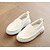 זול נעלי חליפה לגברים-בנות נעליים ללא שרוכים נוחות PU פעוט (9m-4ys) ילדים קטנים (4-7) ילדים גדולים (7 שנים +) לבן שחור ורוד אביב