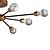 cheap Sputnik Design-QINGMING® 8-Light 88 cm Mini Style Chandelier Metal Sputnik Painted Finishes LED / Chic &amp; Modern 110-120V / 220-240V