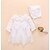 cheap Baby Girls&#039;  Dresses-Baby Girls&#039; Basic Solid Colored Long Sleeve Dress White / Toddler