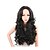 baratos Synteettiset peruukit pitsillä-Synthetic Wig Wavy Kardashian Middle Part Wig Burgundy Long Black#1B Light Blonde Red Synthetic Hair Women&#039;s Heat Resistant Synthetic African American Wig Black Burgundy