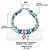 cheap Trendy Jewelry-Ankle Bracelet feet jewelry Ladies Ethnic Bohemian Women&#039;s Body Jewelry For Going out Beach Layered Double Turquoise Alloy Turtle Starfish Silver Elephant Tree 1pc