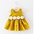 Χαμηλού Κόστους Φορέματα-Μωρό Κοριτσίστικα Ενεργό Γεωμετρικό Αμάνικο Φόρεμα Ρουμπίνι Κίτρινο Πράσινο του τριφυλλιού
