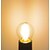 billige LED-filamentlamper-KWB 6pcs 4 W LED-glødepærer 400 lm E14 E26 / E27 G45 4 LED perler SMD Dekorativ Varm hvit 220-240 V
