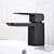 Недорогие классический-Ванная раковина кран - FaucetSet черный Настольная установка Одной ручкой одно отверстиеBath Taps