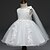 Χαμηλού Κόστους Βρεφικά Φορέματα για Κορίτσια-Μωρό Κοριτσίστικα Βίντατζ Εξόδου Γενέθλια Βαμβάκι Μονόχρωμο Αμάνικο Ως το Γόνατο Φόρεμα Ανθισμένο Ροζ Λευκό