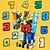 cheap Building Blocks-Building Blocks Educational Toy Construction Set Toys 15 pcs Robot Transformation Number Robot compatible A Grade ABS Plastic Legoing Creative Boys&#039; Girls&#039; Toy Gift / 14 years+ / Kid&#039;s