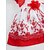 cheap Dresses-Girls&#039; 3D Floral Dress Short Sleeve Summer Spring Fall Floral Bow Cotton Polyester Toddler