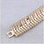 cheap Bracelets-Women&#039;s Tennis Bracelet Layered Sweet Fashion Rhinestone Bracelet Jewelry Gold / Silver For Party Date