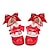 olcso Lolitalábbelik-Női Cipők Lolita hercegnő Vaskosabb sarok Cipők Varrott csipke Masni 6.5 cm Piros PU Halloweeni jelmezek