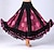 cheap Ballroom Dancewear-Ballroom Dance Skirts Scattered Bead Floral Motif Style Ruching Split Joint Women&#039;s Performance Natural Tulle