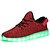 cheap Men&#039;s Sneakers-Men&#039;s Comfort Shoes Light Up Shoes Spring &amp;  Fall Outdoor Sneakers Tulle Black / Red / Gray