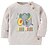 billiga Babyhuvtröjor- och tröjor för pojke-Bebis Pojkar Grundläggande Dagligen Tryck Långärmad Polyester Huvtröja och sweatshirt Beige / Småbarn