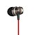abordables Écouteurs filaires-JTX J01 Eeadphone filaire intra-auriculaire Fil Avec Microphone Confortable Téléphone portable