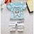 preiswerte Sets-Boys 3D Print Clothing Set Short Sleeve Summer Basic Cotton Toddler