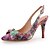 cheap Women&#039;s Sandals-Women&#039;s Sandals Fall / Spring &amp; Summer Stiletto Heel Pointed Toe Slingback Daily Party &amp; Evening Bowknot Nylon Purple / Blue