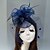 cheap Fascinators-Feather / Net Fascinators / Hats / Headpiece with Feather / Floral / Flower 1pc Wedding / Special Occasion Headpiece