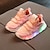cheap Kids&#039; Light Up Shoes-Boys&#039; Girls&#039; Sneakers LED Comfort LED Shoes Mesh PU Daily Outdoor Lace-up LED Luminous White Black Pink Spring &amp;  Fall Spring &amp; Summer
