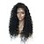 cheap Synthetic Lace Wigs-Synthetic Lace Front Wig Curly Layered Haircut Lace Front Wig Long Black Synthetic Hair Women&#039;s Natural Hairline Black