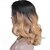 cheap Human Hair Wigs-Remy Human Hair Lace Front Wig Bob Short Bob Ciara style Brazilian Hair Wavy Blonde Wig 130% Density with Baby Hair Ombre Hair Dark Roots Natural Hairline 100% Virgin Women&#039;s Short Human Hair Lace