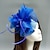 cheap Fascinators-Feather / Net Fascinators Kentucky Derby Hat/ Headdress with Feather / Floral / Flower 1PC Wedding / Special Occasion / Horse Race Headpiece