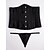 cheap Corsets-Corset Women&#039;s Corsets Special Occasion Casual White Black Corsets Sexy Solid Colored / Skinny