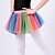 baratos Roupa Infantis de Dança-Ballet Skirts Ruching Girls&#039; Training Performance High Polyester
