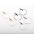 cheap Earrings-Women&#039;s Stud Earrings Moon Ladies Simple Unique Design Korean Fashion Earrings Jewelry Black / Gold / Silver For Party / Evening Evening Party Carnival 1 Pair