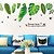 cheap Wall Stickers-Decorative Wall Stickers - Plane Wall Stickers Animals / Floral / Botanical Living Room / Bedroom / Bathroom