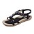 cheap Women&#039;s Sandals-Women&#039;s Sandals Flat Heel Gore PU(Polyurethane) Comfort / Novelty Walking Shoes Spring / Summer Black / Almond / Dusty Rose