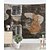 זול שטיחי קיר-מצחיק / חופשה קיר תפאורה פּוֹלִיאֶסטֶר קלסי / וינטאג&#039; וול ארט, קיר שטיחי קיר תַפאוּרָה